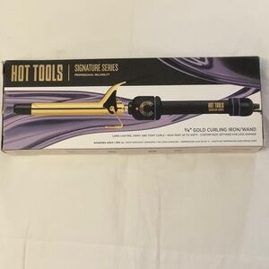 NEW IN BOX: HOT TOOLS Signature Series curling wand.